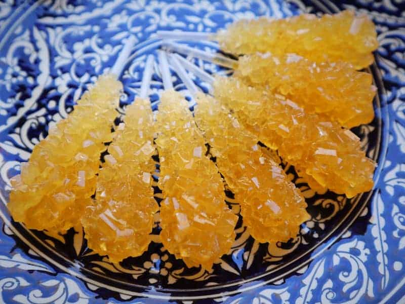 تصویر 2 از قیمت و خرید عمده نبات چوبی زعفرانی + فروش ویژه
